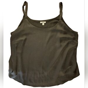 Bar III Black Camisole Top Plus Size